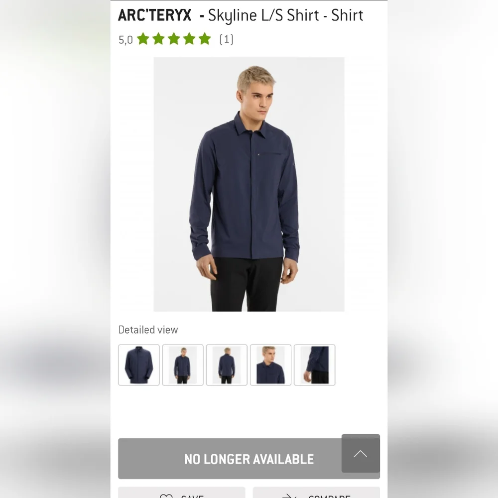 Arc'teryx | Arc'teryx Skyline LS Shirt | Men's Shirts | Gorpcore | Outdoor_16